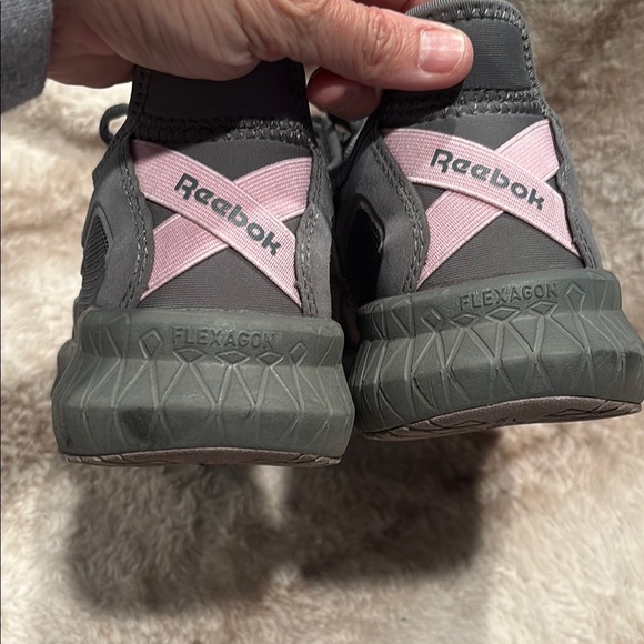 Reebok Gray and Pink Composite Toe Work Shoes size 12 - Picture 11 of 12